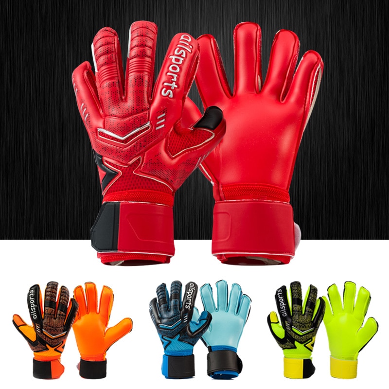 New Design Professional Soccer Goalkeeper Glvoes Latex Finger Protection Children Adults Football Goalie Gloves