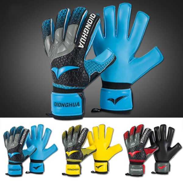 Goalkeeper Gloves With Finger Protection Thicken Latex Non-slip