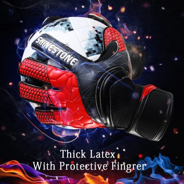 Goalkeeper Gloves Latex Strong Finger Protection