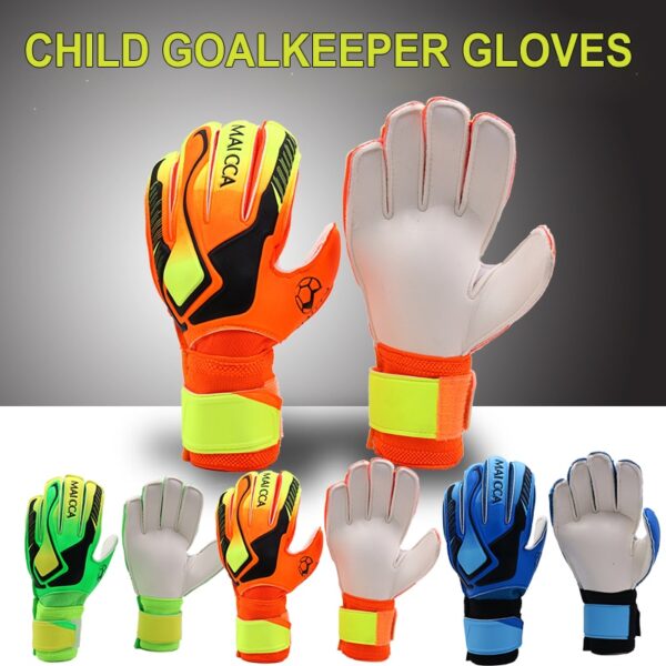 Goalkeeper Gloves Professional Thick Latex Non-slip Soccer With Finger Protection