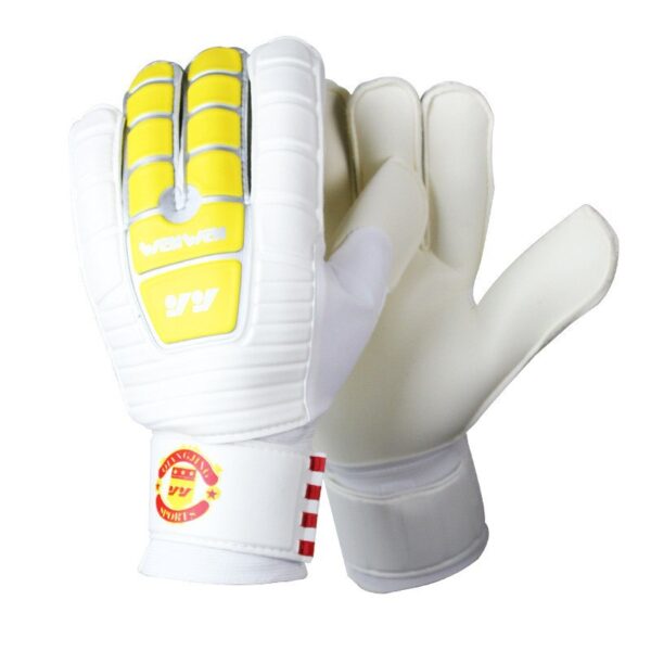 Goalkeepers Glvoes Latex Finger Protection Non-Slip