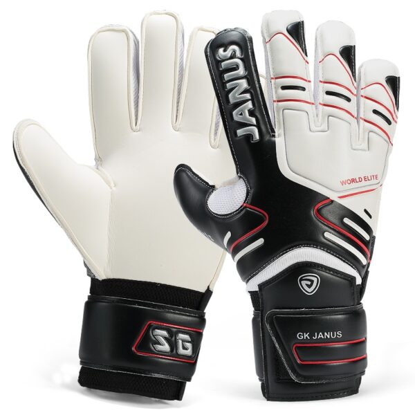 Goalkeeper Gloves With Finger Protection Thicken Latex
